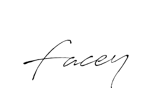 Also we have Facey name is the best signature style. Create professional handwritten signature collection using Antro_Vectra autograph style. Facey signature style 6 images and pictures png