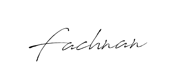 How to make Fachnan signature? Antro_Vectra is a professional autograph style. Create handwritten signature for Fachnan name. Fachnan signature style 6 images and pictures png