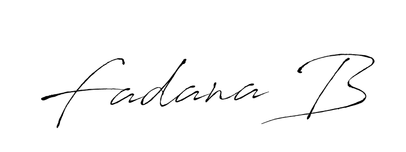 Make a beautiful signature design for name Fadana B. Use this online signature maker to create a handwritten signature for free. Fadana B signature style 6 images and pictures png