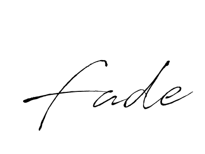 Similarly Antro_Vectra is the best handwritten signature design. Signature creator online .You can use it as an online autograph creator for name Fade. Fade signature style 6 images and pictures png