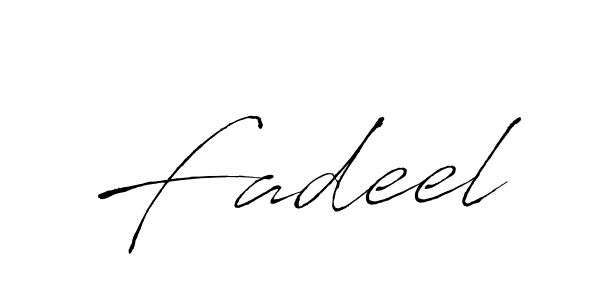 Use a signature maker to create a handwritten signature online. With this signature software, you can design (Antro_Vectra) your own signature for name Fadeel. Fadeel signature style 6 images and pictures png