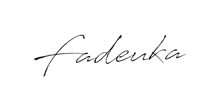 You should practise on your own different ways (Antro_Vectra) to write your name (Fadeuka) in signature. don't let someone else do it for you. Fadeuka signature style 6 images and pictures png