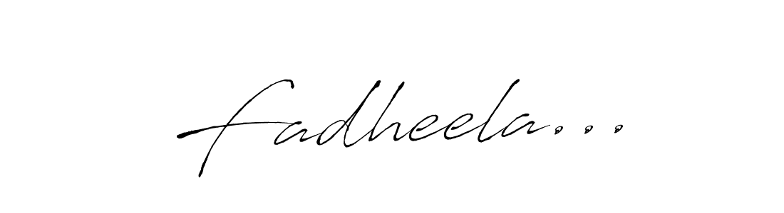 Fadheela... stylish signature style. Best Handwritten Sign (Antro_Vectra) for my name. Handwritten Signature Collection Ideas for my name Fadheela.... Fadheela... signature style 6 images and pictures png