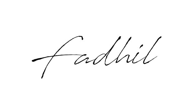 Make a beautiful signature design for name Fadhil. Use this online signature maker to create a handwritten signature for free. Fadhil signature style 6 images and pictures png