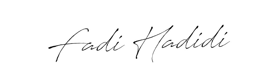 Also You can easily find your signature by using the search form. We will create Fadi Hadidi name handwritten signature images for you free of cost using Antro_Vectra sign style. Fadi Hadidi signature style 6 images and pictures png