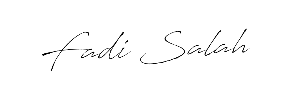 The best way (Antro_Vectra) to make a short signature is to pick only two or three words in your name. The name Fadi Salah include a total of six letters. For converting this name. Fadi Salah signature style 6 images and pictures png