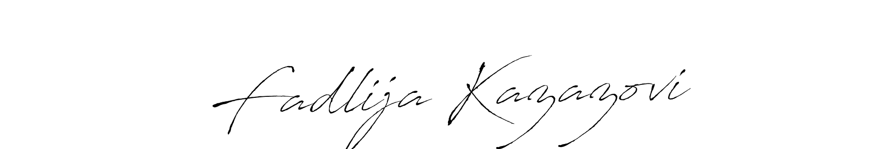 It looks lik you need a new signature style for name Fadlija Kazazović. Design unique handwritten (Antro_Vectra) signature with our free signature maker in just a few clicks. Fadlija Kazazović signature style 6 images and pictures png