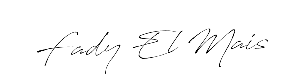 Also we have Fady El Mais name is the best signature style. Create professional handwritten signature collection using Antro_Vectra autograph style. Fady El Mais signature style 6 images and pictures png