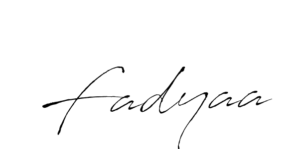Also You can easily find your signature by using the search form. We will create Fadyaa name handwritten signature images for you free of cost using Antro_Vectra sign style. Fadyaa signature style 6 images and pictures png