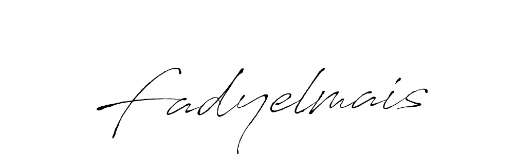 How to make Fadyelmais name signature. Use Antro_Vectra style for creating short signs online. This is the latest handwritten sign. Fadyelmais signature style 6 images and pictures png