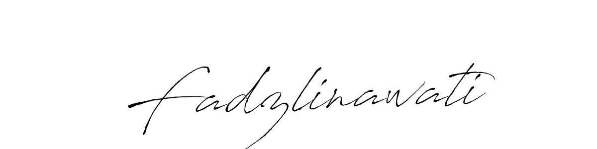 Also we have Fadzlinawati name is the best signature style. Create professional handwritten signature collection using Antro_Vectra autograph style. Fadzlinawati signature style 6 images and pictures png