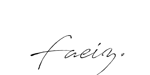 Also You can easily find your signature by using the search form. We will create Faeiz. name handwritten signature images for you free of cost using Antro_Vectra sign style. Faeiz. signature style 6 images and pictures png