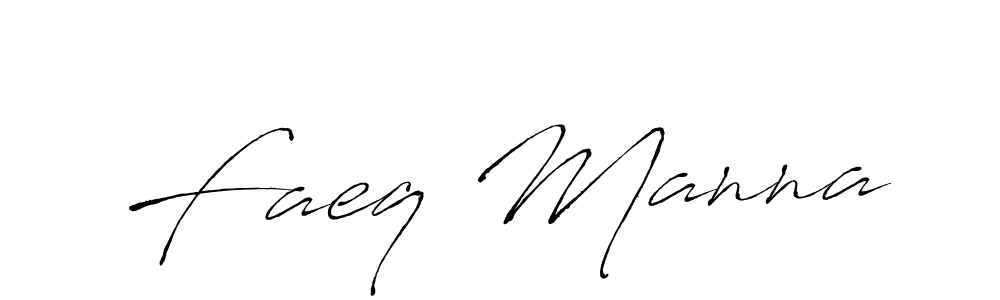 How to Draw Faeq Manna signature style? Antro_Vectra is a latest design signature styles for name Faeq Manna. Faeq Manna signature style 6 images and pictures png