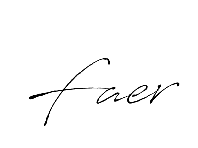 How to make Faer signature? Antro_Vectra is a professional autograph style. Create handwritten signature for Faer name. Faer signature style 6 images and pictures png