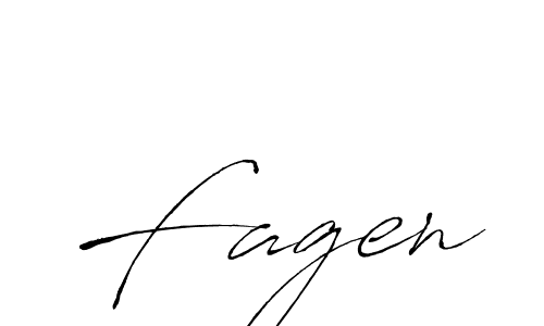 Use a signature maker to create a handwritten signature online. With this signature software, you can design (Antro_Vectra) your own signature for name Fagen. Fagen signature style 6 images and pictures png