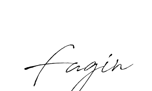 Design your own signature with our free online signature maker. With this signature software, you can create a handwritten (Antro_Vectra) signature for name Fagin. Fagin signature style 6 images and pictures png