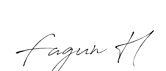 You can use this online signature creator to create a handwritten signature for the name Fagun H. This is the best online autograph maker. Fagun H signature style 6 images and pictures png