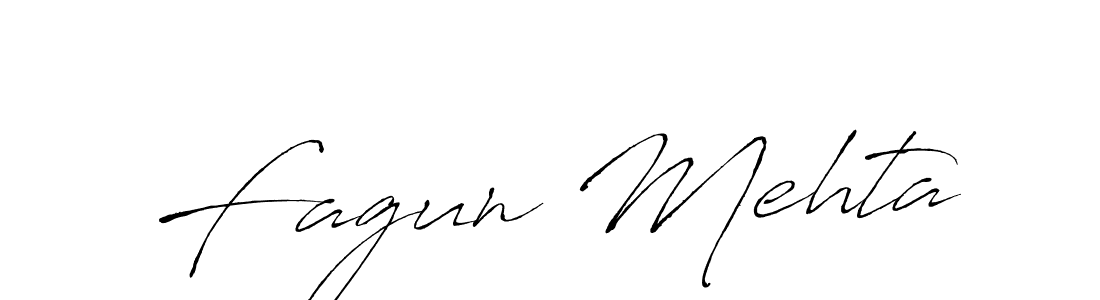 How to make Fagun Mehta signature? Antro_Vectra is a professional autograph style. Create handwritten signature for Fagun Mehta name. Fagun Mehta signature style 6 images and pictures png