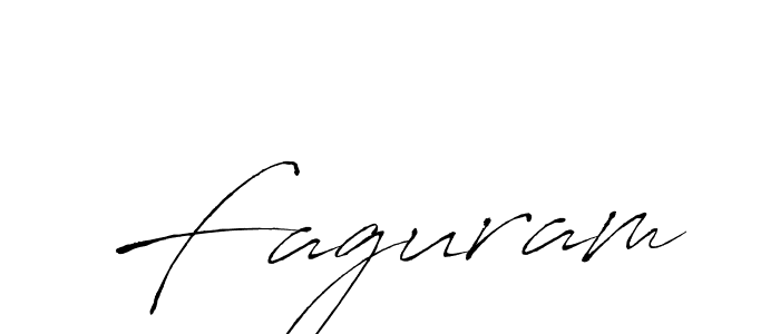 Use a signature maker to create a handwritten signature online. With this signature software, you can design (Antro_Vectra) your own signature for name Faguram. Faguram signature style 6 images and pictures png