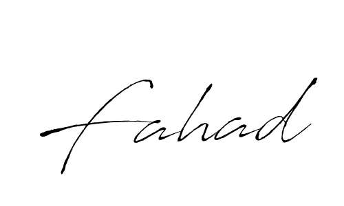 Create a beautiful signature design for name Fahad. With this signature (Antro_Vectra) fonts, you can make a handwritten signature for free. Fahad signature style 6 images and pictures png