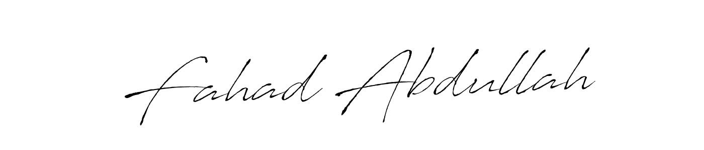 Make a beautiful signature design for name Fahad Abdullah. Use this online signature maker to create a handwritten signature for free. Fahad Abdullah signature style 6 images and pictures png