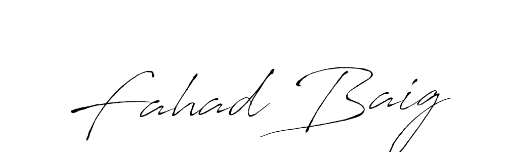 Antro_Vectra is a professional signature style that is perfect for those who want to add a touch of class to their signature. It is also a great choice for those who want to make their signature more unique. Get Fahad Baig name to fancy signature for free. Fahad Baig signature style 6 images and pictures png