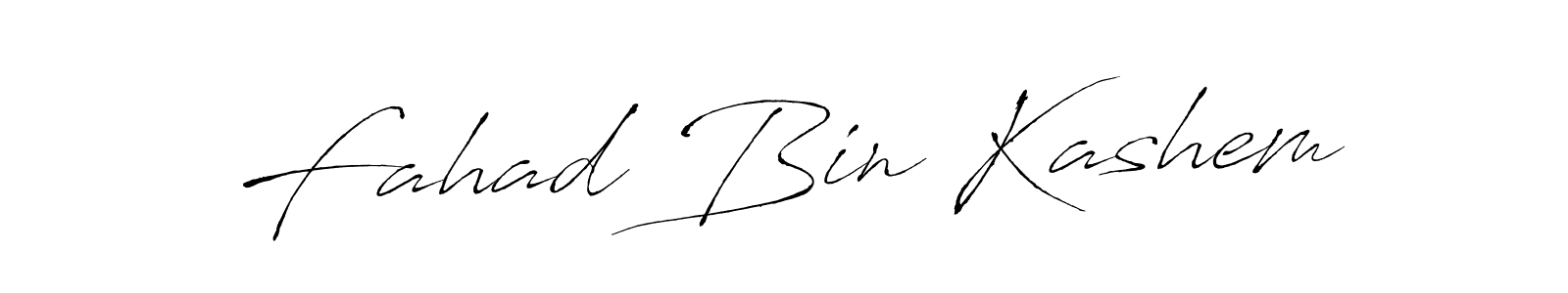 Fahad Bin Kashem stylish signature style. Best Handwritten Sign (Antro_Vectra) for my name. Handwritten Signature Collection Ideas for my name Fahad Bin Kashem. Fahad Bin Kashem signature style 6 images and pictures png