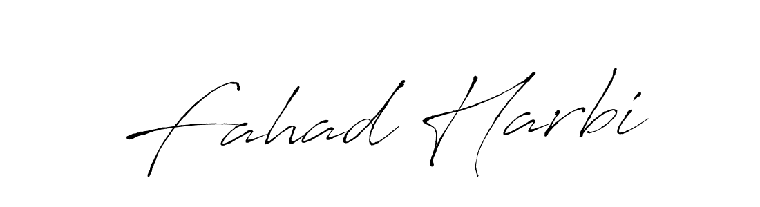 It looks lik you need a new signature style for name Fahad Harbi. Design unique handwritten (Antro_Vectra) signature with our free signature maker in just a few clicks. Fahad Harbi signature style 6 images and pictures png