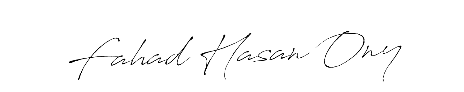 Use a signature maker to create a handwritten signature online. With this signature software, you can design (Antro_Vectra) your own signature for name Fahad Hasan Ony. Fahad Hasan Ony signature style 6 images and pictures png