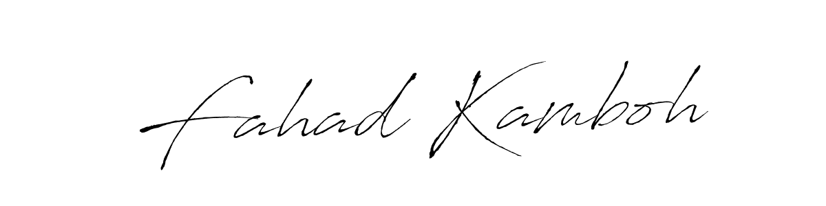 Similarly Antro_Vectra is the best handwritten signature design. Signature creator online .You can use it as an online autograph creator for name Fahad Kamboh. Fahad Kamboh signature style 6 images and pictures png