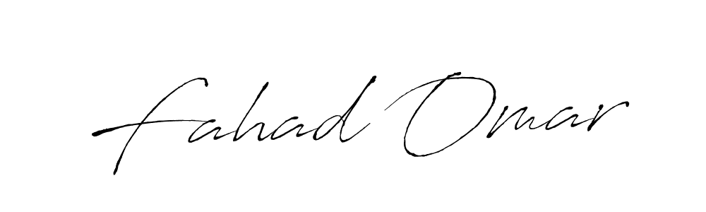 Also we have Fahad Omar name is the best signature style. Create professional handwritten signature collection using Antro_Vectra autograph style. Fahad Omar signature style 6 images and pictures png