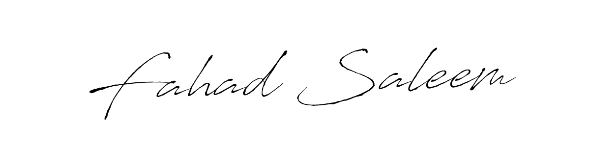 It looks lik you need a new signature style for name Fahad Saleem. Design unique handwritten (Antro_Vectra) signature with our free signature maker in just a few clicks. Fahad Saleem signature style 6 images and pictures png