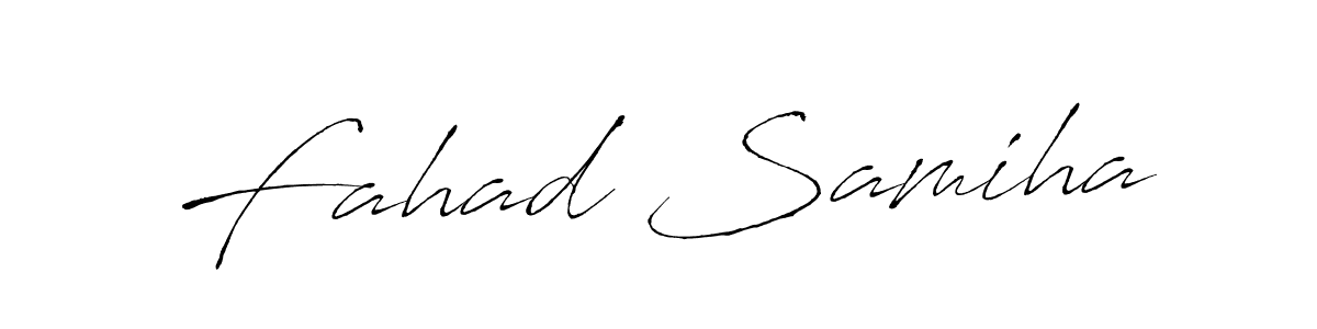 You should practise on your own different ways (Antro_Vectra) to write your name (Fahad Samiha) in signature. don't let someone else do it for you. Fahad Samiha signature style 6 images and pictures png