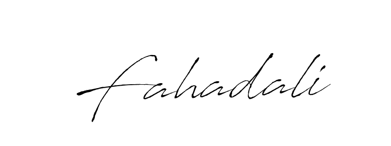 Antro_Vectra is a professional signature style that is perfect for those who want to add a touch of class to their signature. It is also a great choice for those who want to make their signature more unique. Get Fahadali name to fancy signature for free. Fahadali signature style 6 images and pictures png