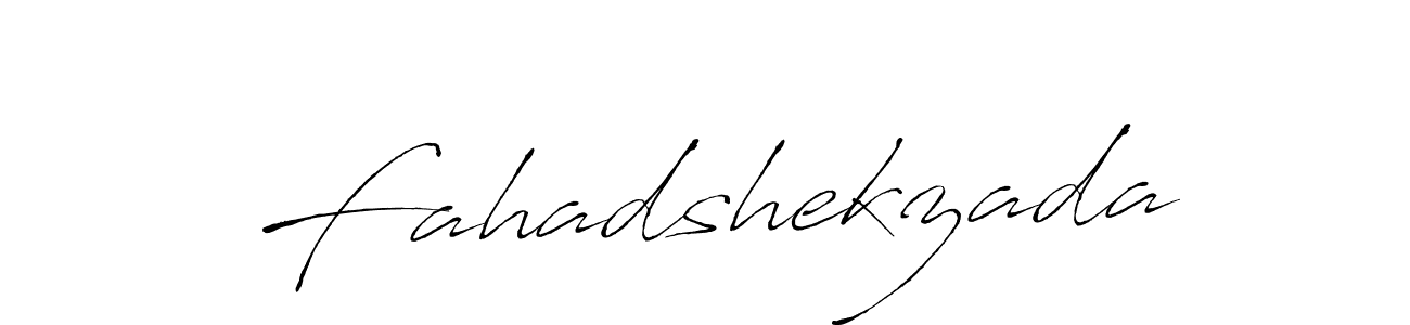 Fahadshekzada stylish signature style. Best Handwritten Sign (Antro_Vectra) for my name. Handwritten Signature Collection Ideas for my name Fahadshekzada. Fahadshekzada signature style 6 images and pictures png