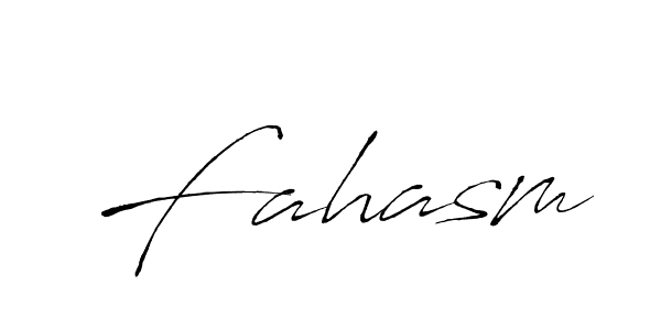 Use a signature maker to create a handwritten signature online. With this signature software, you can design (Antro_Vectra) your own signature for name Fahasm. Fahasm signature style 6 images and pictures png