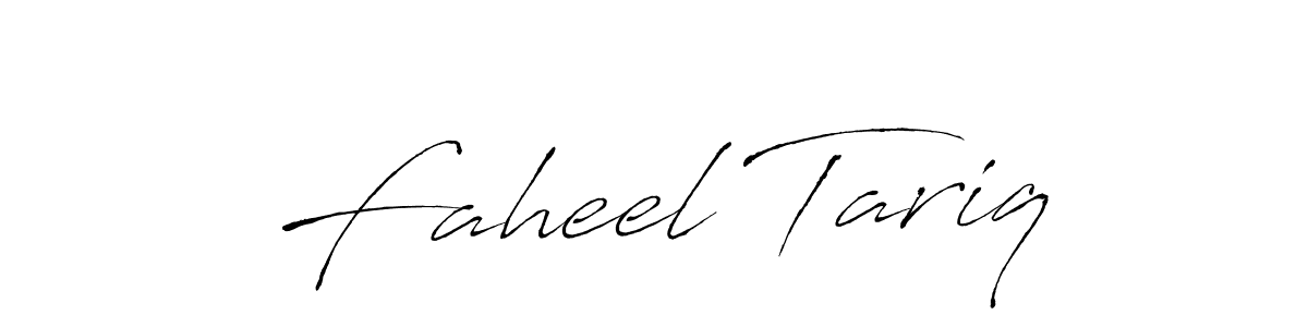 How to make Faheel Tariq signature? Antro_Vectra is a professional autograph style. Create handwritten signature for Faheel Tariq name. Faheel Tariq signature style 6 images and pictures png