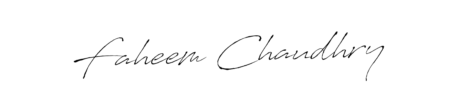 Also You can easily find your signature by using the search form. We will create Faheem Chaudhry name handwritten signature images for you free of cost using Antro_Vectra sign style. Faheem Chaudhry signature style 6 images and pictures png