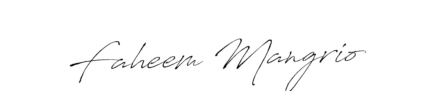 You can use this online signature creator to create a handwritten signature for the name Faheem Mangrio. This is the best online autograph maker. Faheem Mangrio signature style 6 images and pictures png