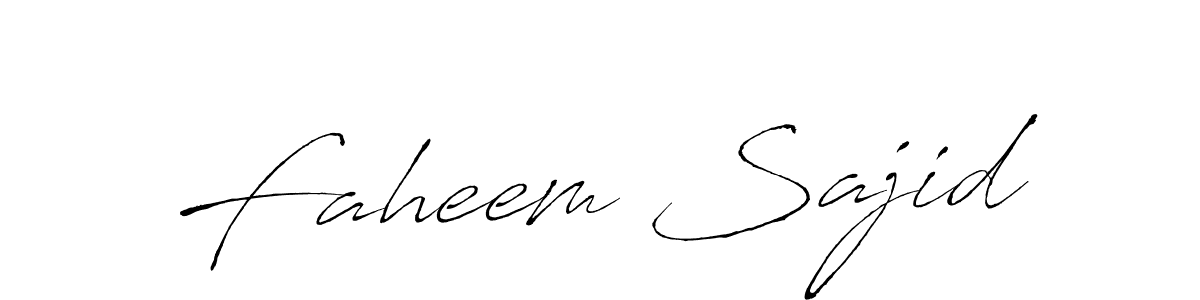 You should practise on your own different ways (Antro_Vectra) to write your name (Faheem Sajid) in signature. don't let someone else do it for you. Faheem Sajid signature style 6 images and pictures png