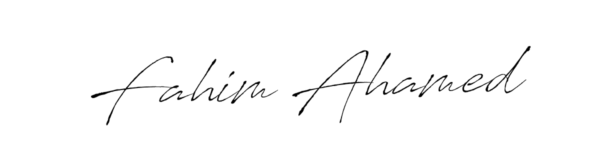 Antro_Vectra is a professional signature style that is perfect for those who want to add a touch of class to their signature. It is also a great choice for those who want to make their signature more unique. Get Fahim Ahamed name to fancy signature for free. Fahim Ahamed signature style 6 images and pictures png