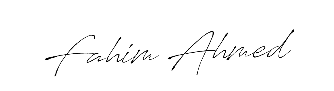 Also we have Fahim Ahmed name is the best signature style. Create professional handwritten signature collection using Antro_Vectra autograph style. Fahim Ahmed signature style 6 images and pictures png