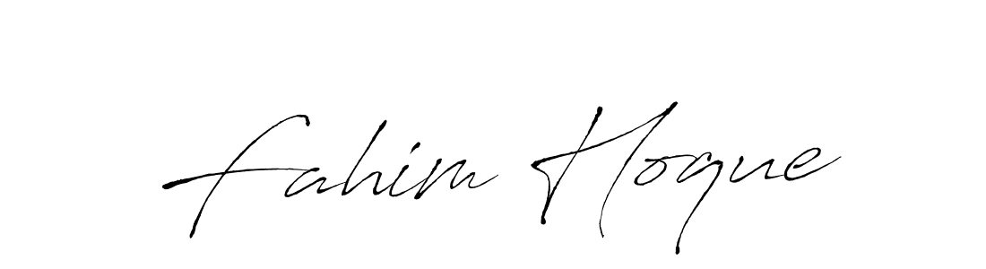 How to make Fahim Hoque signature? Antro_Vectra is a professional autograph style. Create handwritten signature for Fahim Hoque name. Fahim Hoque signature style 6 images and pictures png