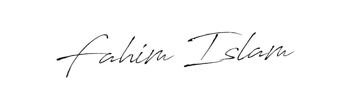 Also we have Fahim Islam name is the best signature style. Create professional handwritten signature collection using Antro_Vectra autograph style. Fahim Islam signature style 6 images and pictures png