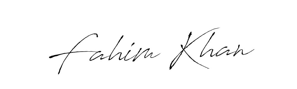 Also we have Fahim Khan name is the best signature style. Create professional handwritten signature collection using Antro_Vectra autograph style. Fahim Khan signature style 6 images and pictures png