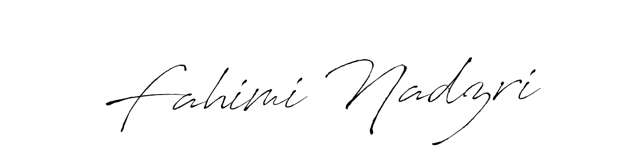 The best way (Antro_Vectra) to make a short signature is to pick only two or three words in your name. The name Fahimi Nadzri include a total of six letters. For converting this name. Fahimi Nadzri signature style 6 images and pictures png