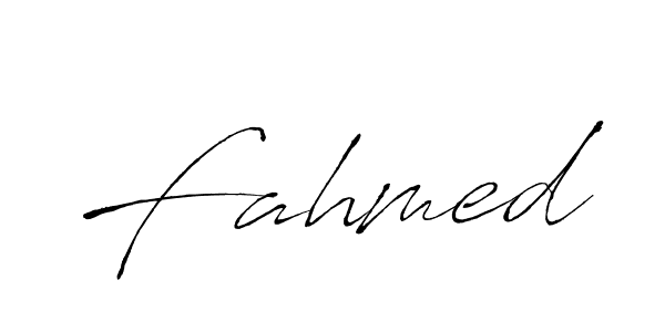 if you are searching for the best signature style for your name Fahmed. so please give up your signature search. here we have designed multiple signature styles  using Antro_Vectra. Fahmed signature style 6 images and pictures png