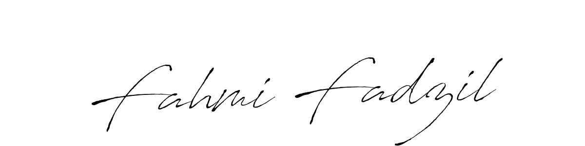 How to make Fahmi Fadzil signature? Antro_Vectra is a professional autograph style. Create handwritten signature for Fahmi Fadzil name. Fahmi Fadzil signature style 6 images and pictures png