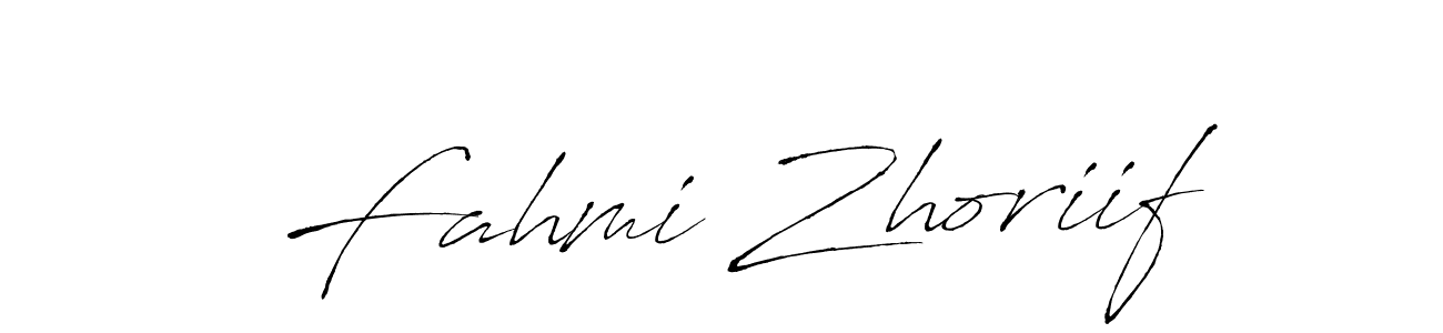 You should practise on your own different ways (Antro_Vectra) to write your name (Fahmi Zhoriif) in signature. don't let someone else do it for you. Fahmi Zhoriif signature style 6 images and pictures png