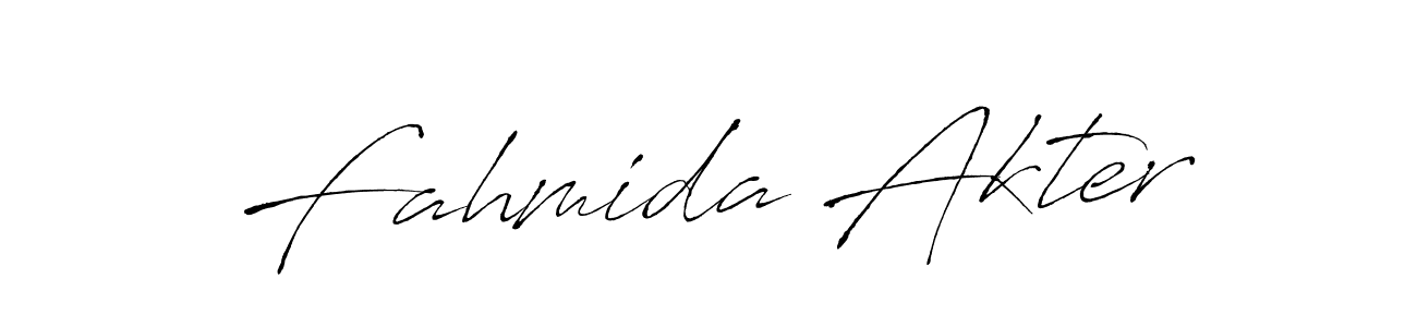 Use a signature maker to create a handwritten signature online. With this signature software, you can design (Antro_Vectra) your own signature for name Fahmida Akter. Fahmida Akter signature style 6 images and pictures png